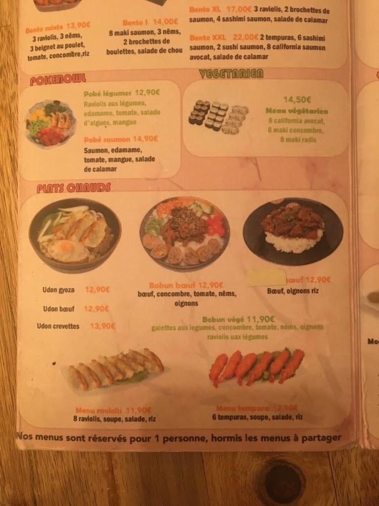 Spring Sushi - Menu Image 3